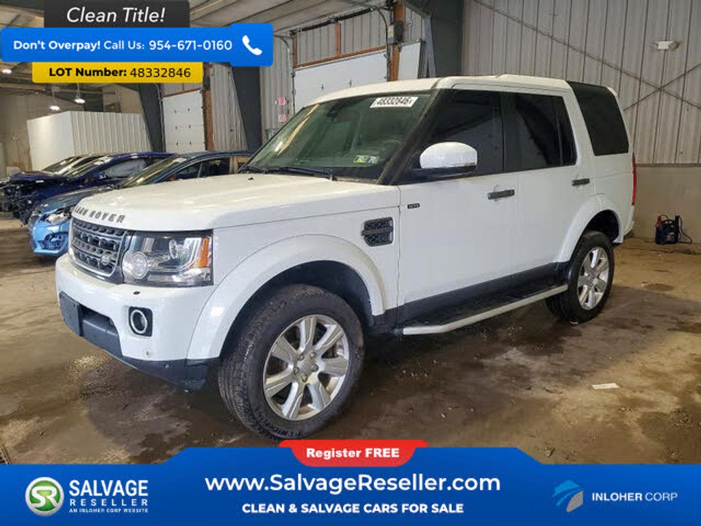 2015 Land rover Lr4 Hse