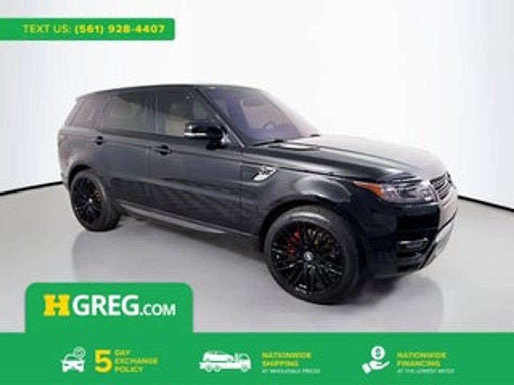 2016 Land rover Range rover sport V8 supercharged 4wd