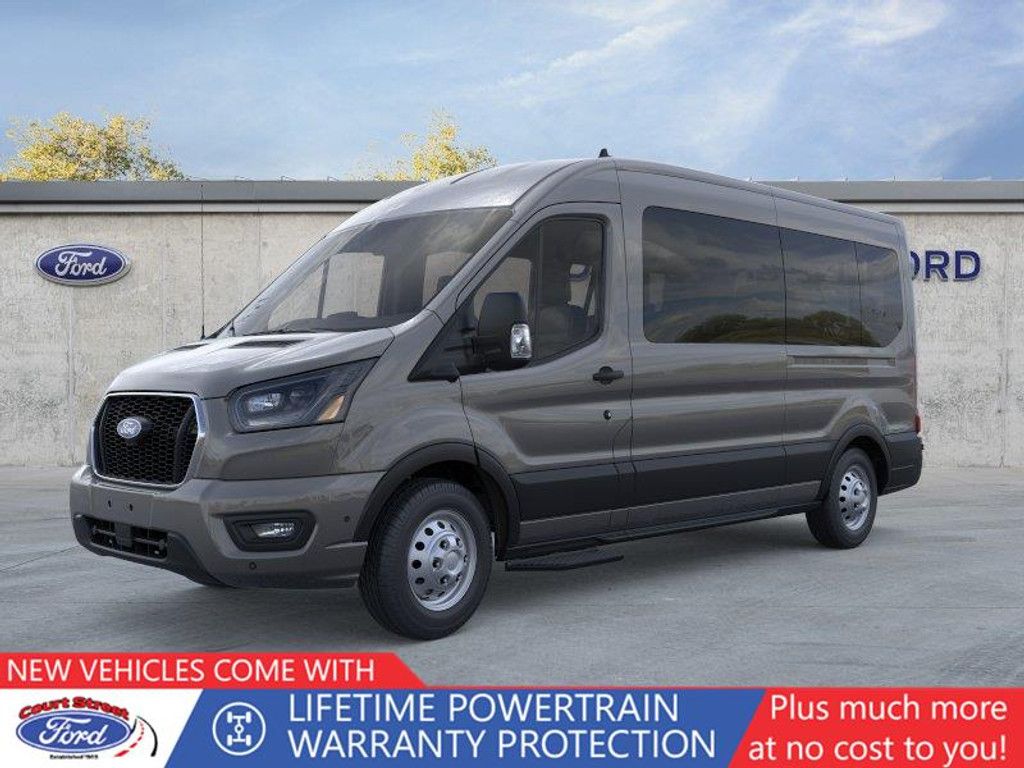 2026 Ford Transit passenger 350 xlt medium roof lb awd