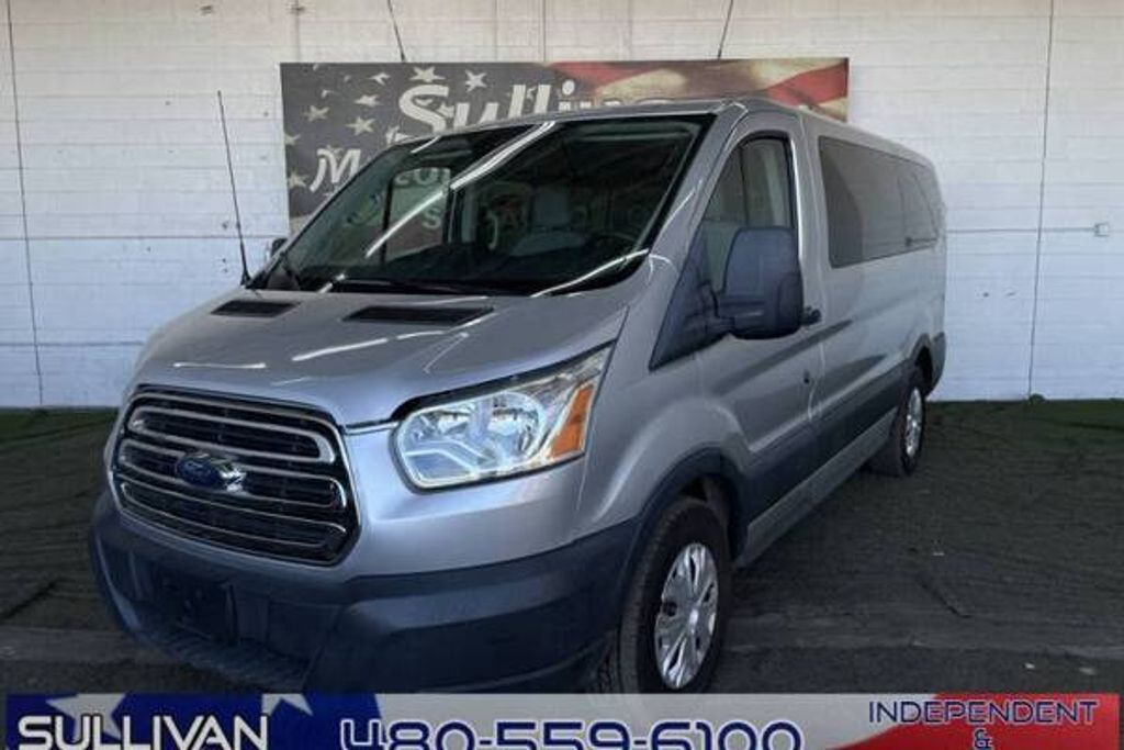 2018 Ford Transit passenger 150 xlt low roof rwd with 6040 passenger-side doors