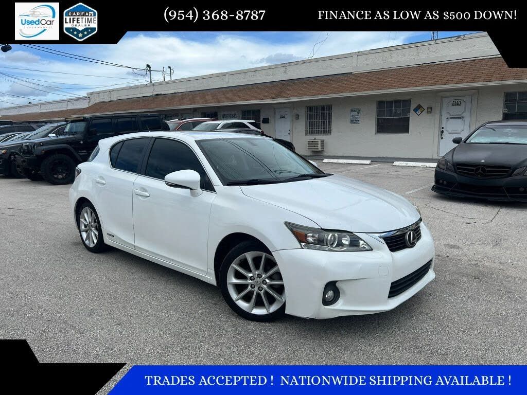 2013 Lexus Ct 200h 200h fwd
