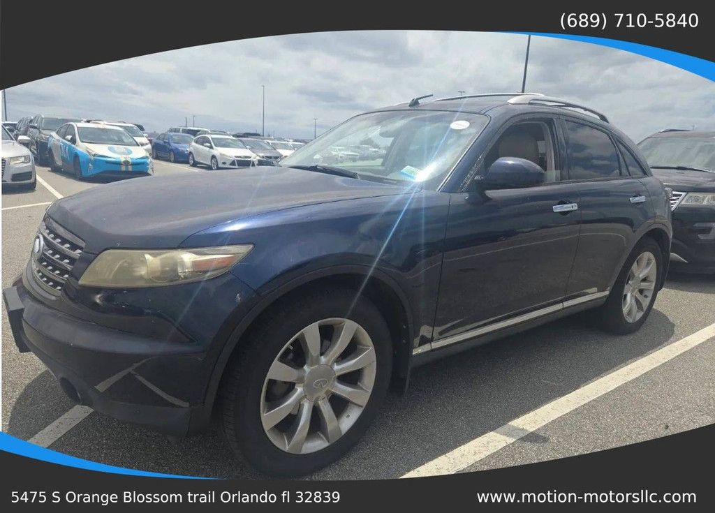 2007 Infiniti Fx35 Awd