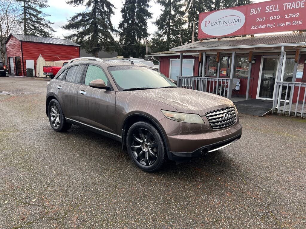 2005 Infiniti Fx35 Rwd
