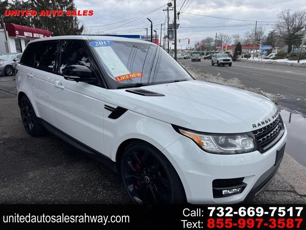 2017 Land rover Range rover sport V8 supercharged 4wd