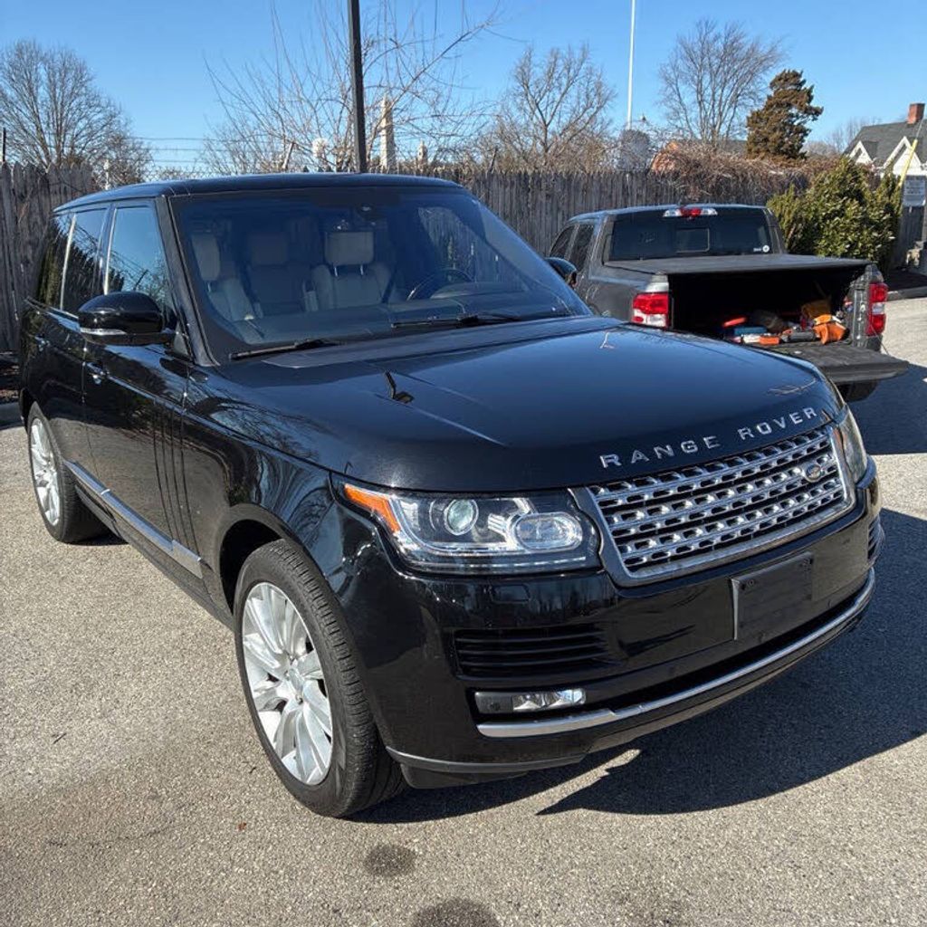 2016 Land rover Range rover V8 supercharged 4wd