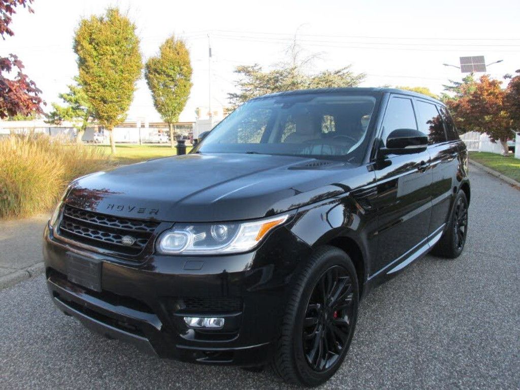 2016 Land rover Range rover sport V8 supercharged 4wd