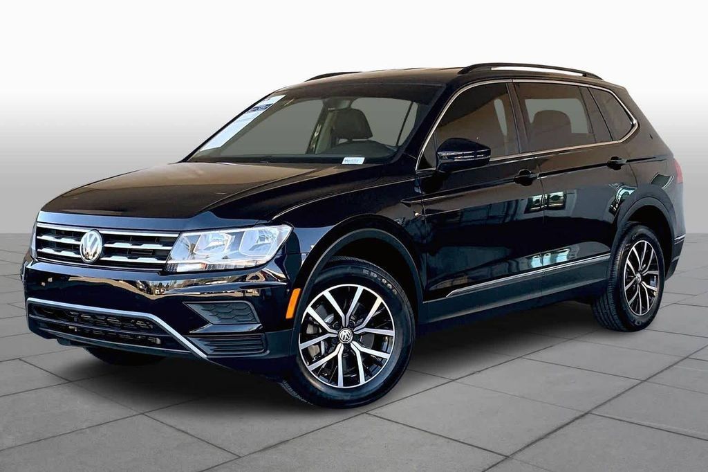 Image 2021 VOLKSWAGEN Tiguan SE, SE R-Line Black, SEL