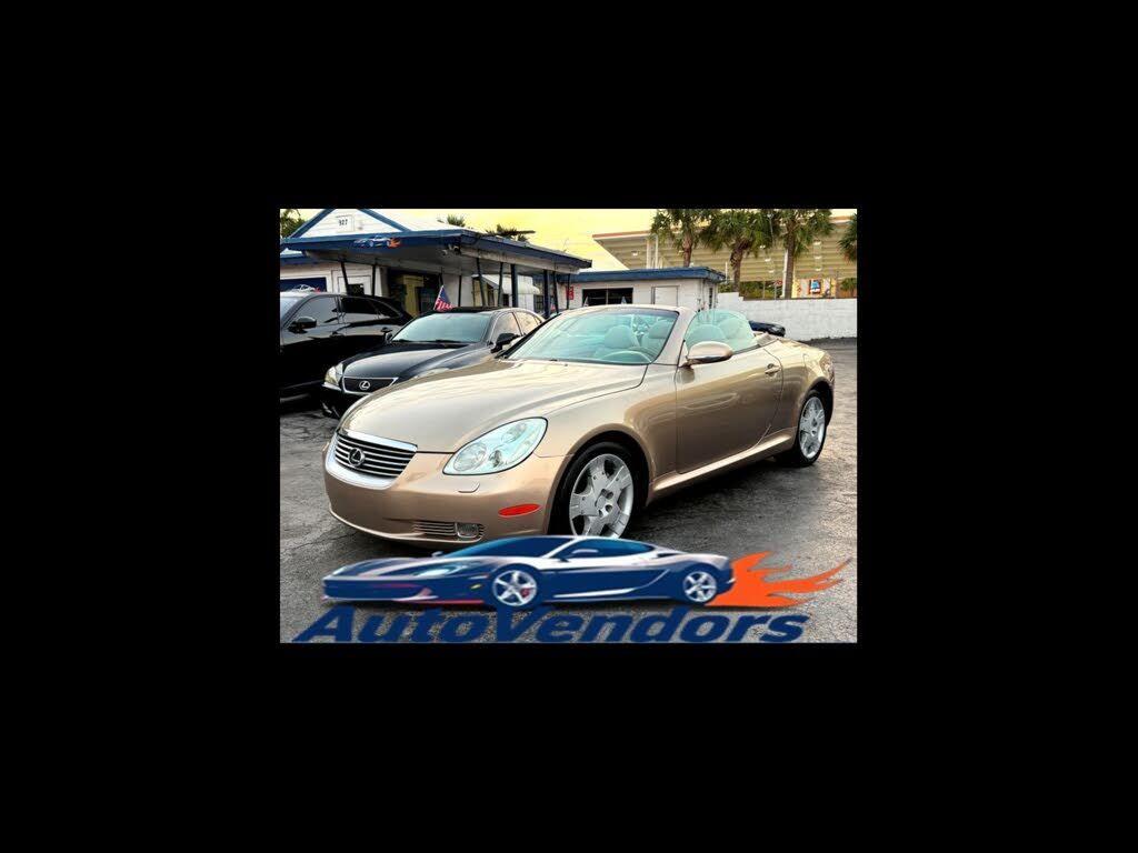 2004 Lexus Sc 430 rwd