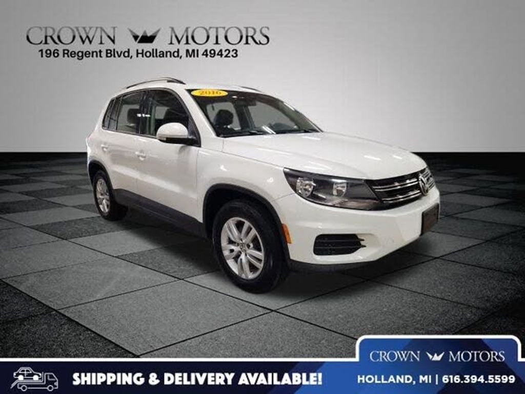 Image 2016 VOLKSWAGEN Tiguan S, R-Line, SE, SEL