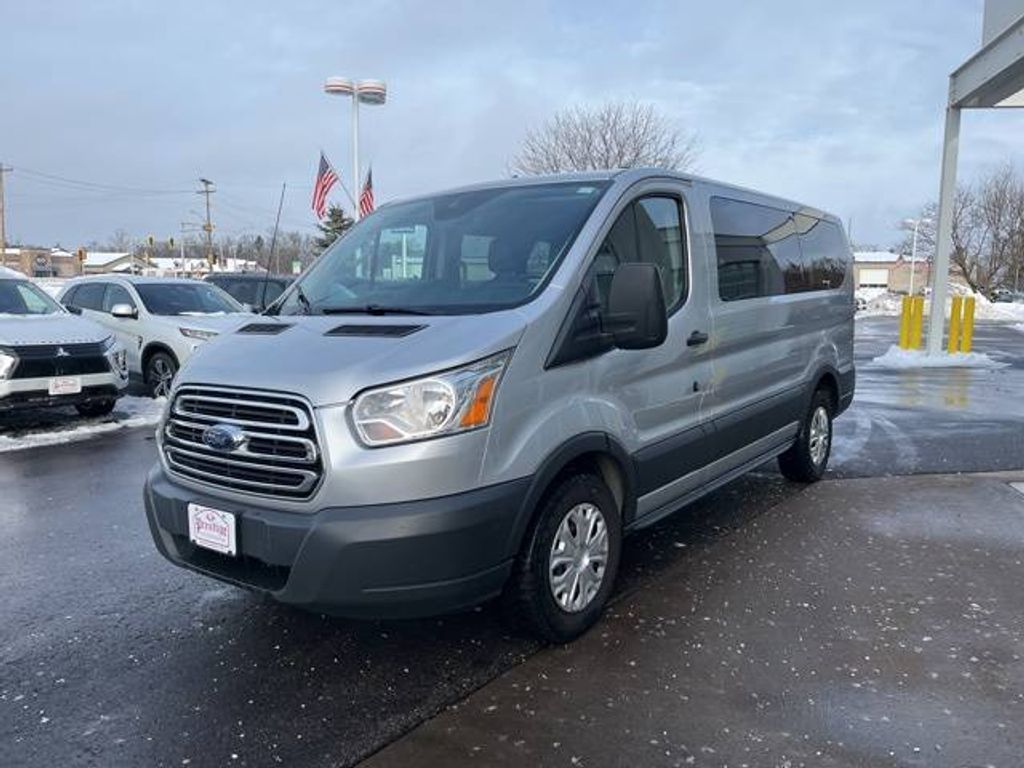 2018 Ford Transit passenger 150 xlt low roof rwd with 6040 passenger-side doors