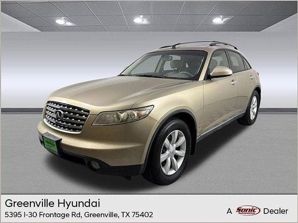 2003 Infiniti Fx35 Rwd