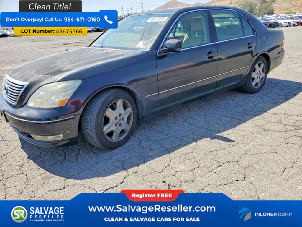 2004 Lexus Ls 430 rwd
