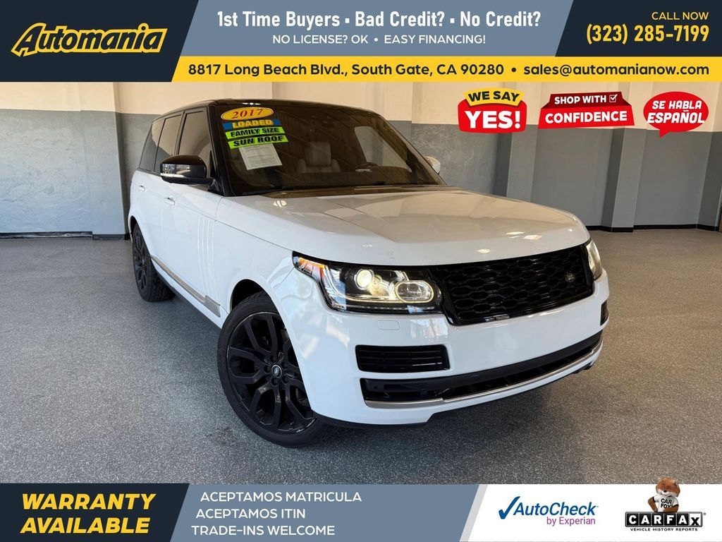 2017 Land rover Range rover