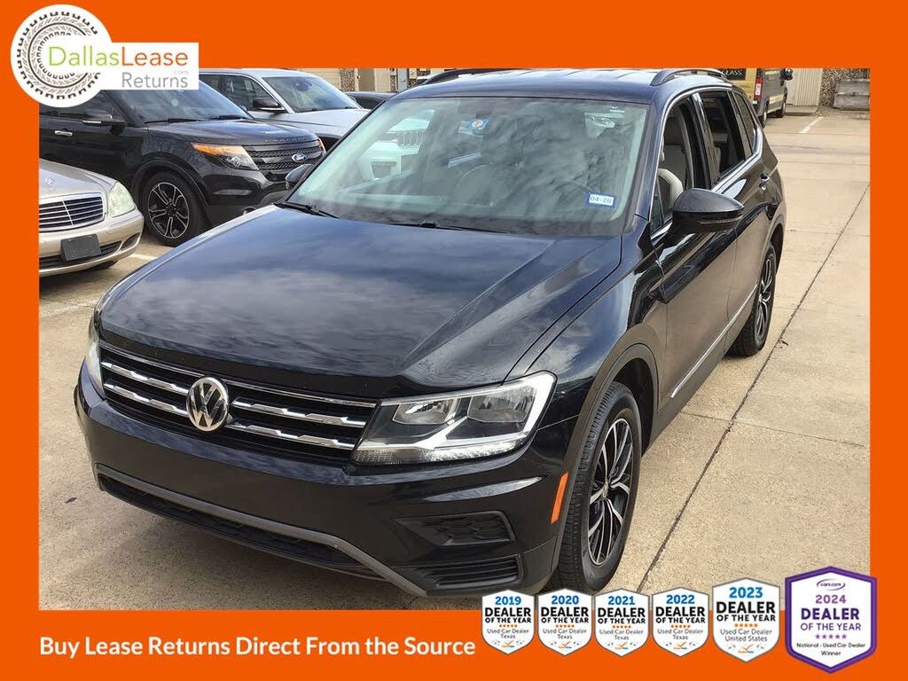 Image 2021 VOLKSWAGEN Tiguan SE, SE R-Line Black, SEL