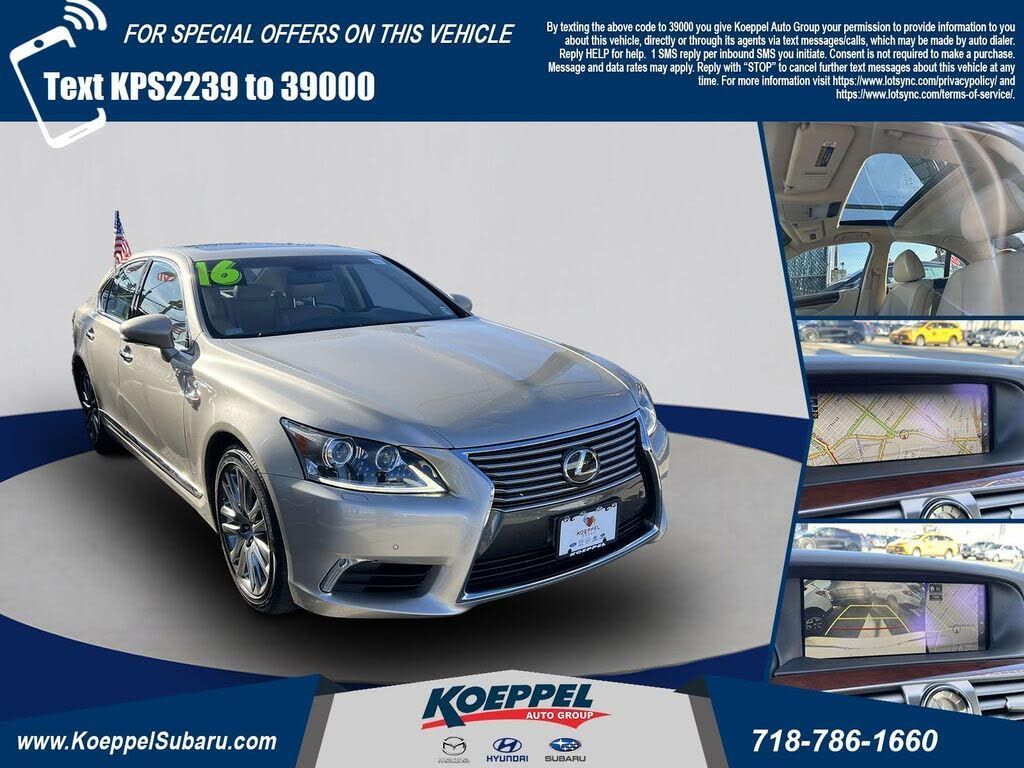 2016 Lexus Ls 460 Base