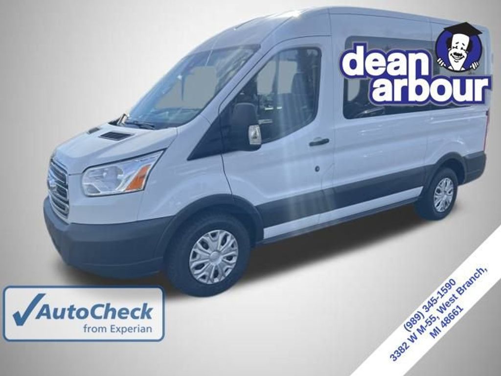 2018 Ford Transit passenger 150 xlt medium roof rwd with sliding passenger-side door