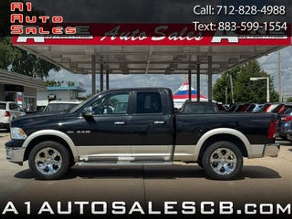 2009 Dodge Ram 1500 4WD QUAD CAB 1405 LARAMIE FOR SALE IN COUNCIL BLUFFS IA 51501