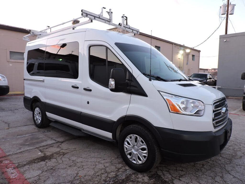 2018 Ford Transit passenger 150 xlt medium roof rwd with sliding passenger-side door