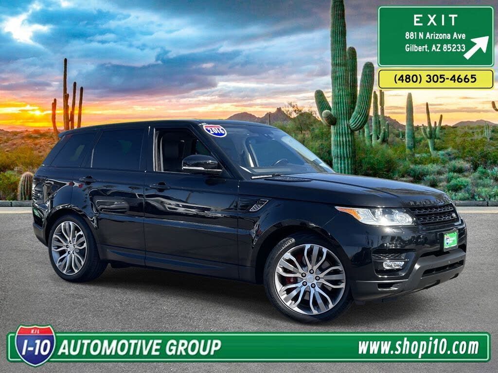 2016 Land rover Range rover sport V8 supercharged 4wd