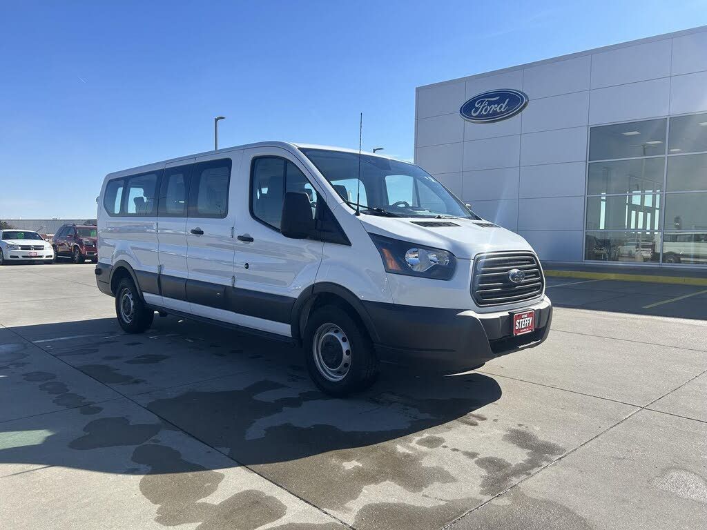 2018 Ford Transit passenger 350 xl low roof lwb rwd with 6040 passenger-side doors