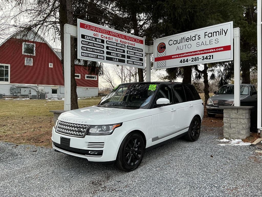 2017 Land rover Range rover 3.0L Supercharged HSE