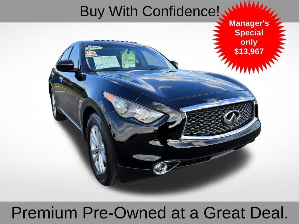 2017 Infiniti Qx70 Rwd