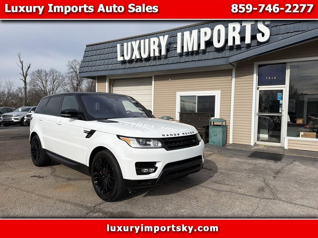 2016 Land rover Range rover sport V8 supercharged 4wd