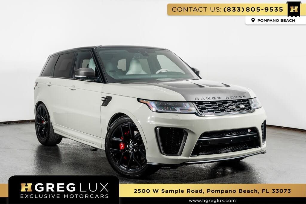 2022 Land rover Range rover sport Svr awd