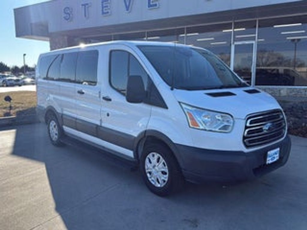 2018 Ford Transit passenger 150 xlt low roof rwd with 6040 passenger-side doors