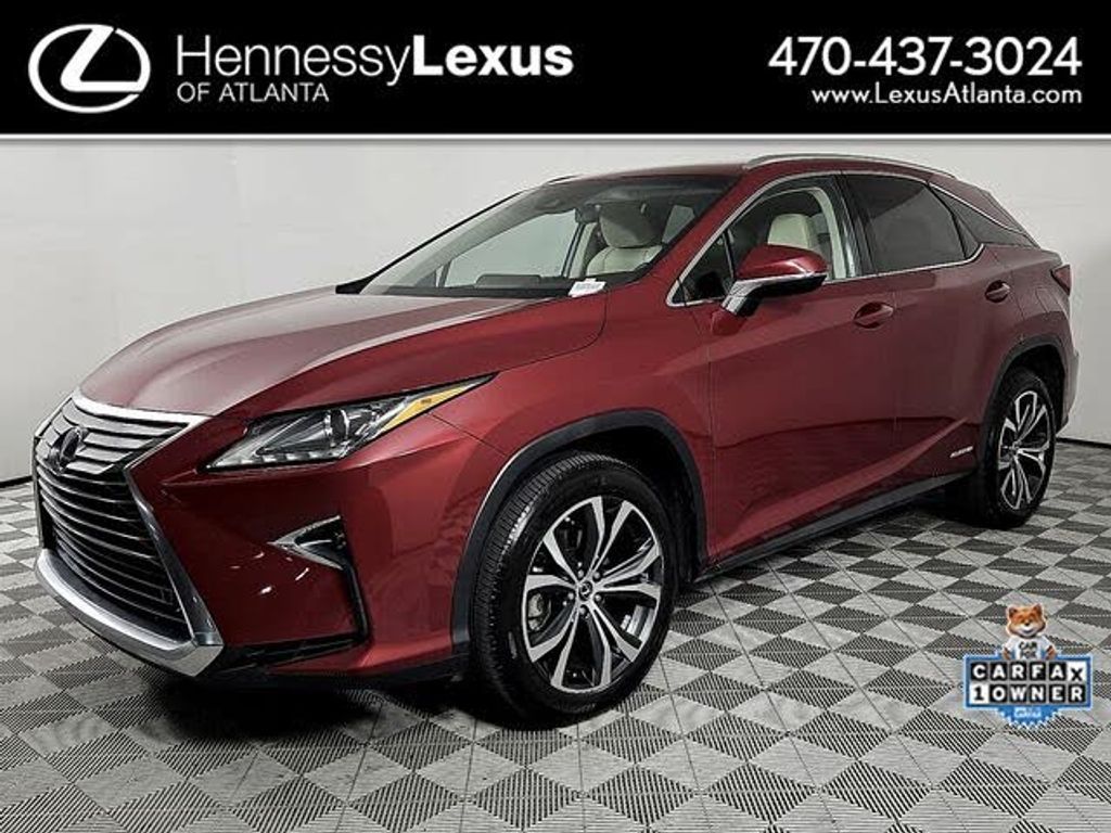 2018 Lexus Rx hybrid 450h awd