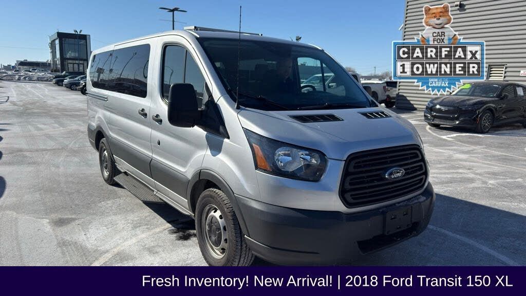2018 Ford Transit passenger 150 xl low roof rwd with sliding passenger-side door