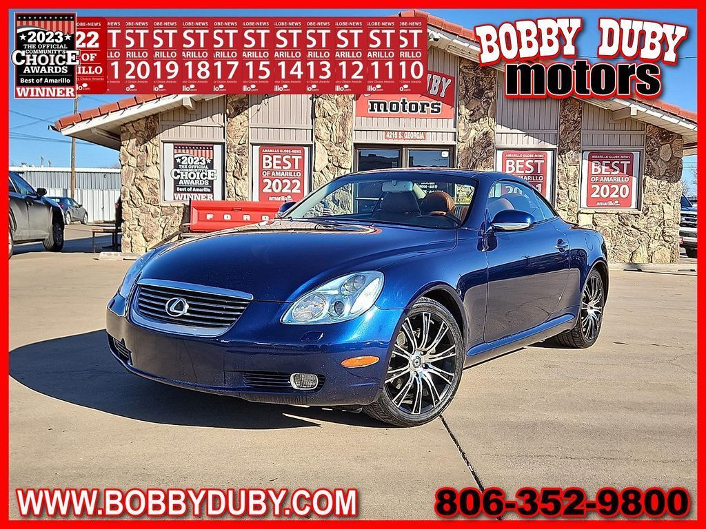 2003 Lexus Sc 430 rwd