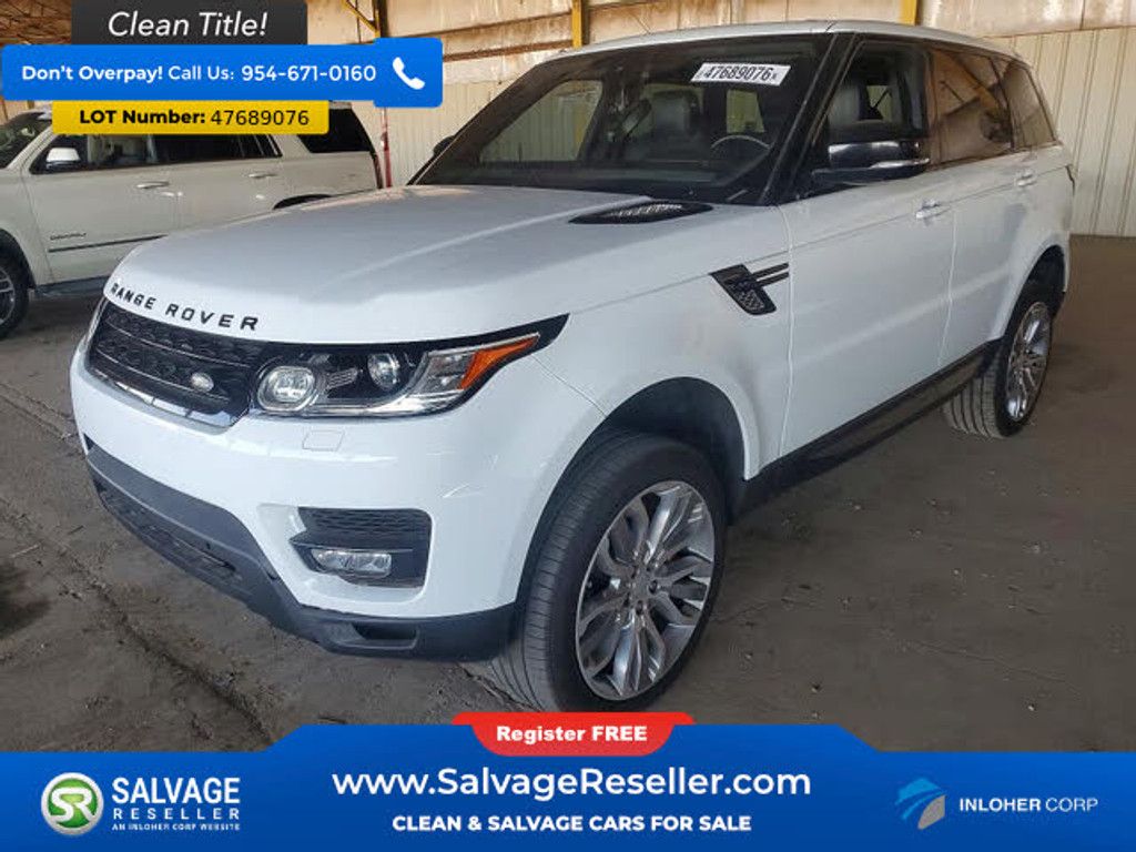 2016 Land rover Range rover sport V8 supercharged 4wd