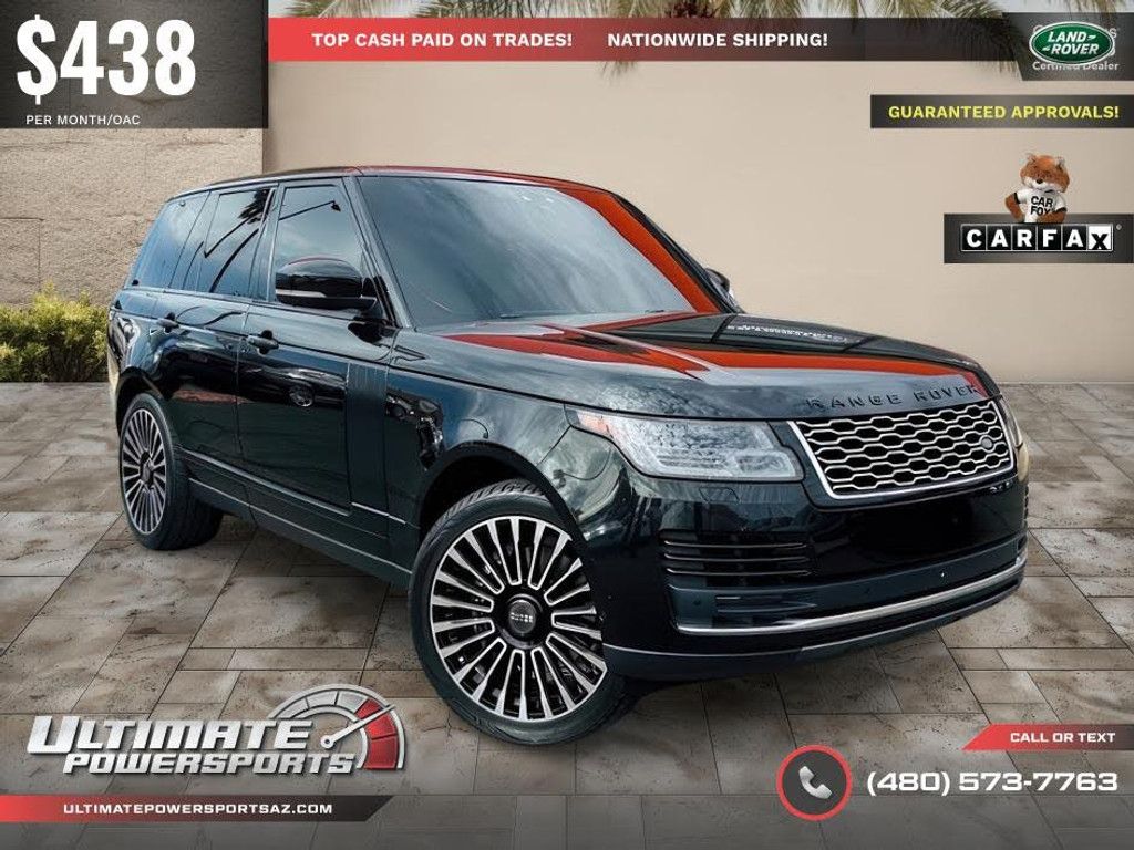 2018 Land rover Range rover V6 hse 4wd