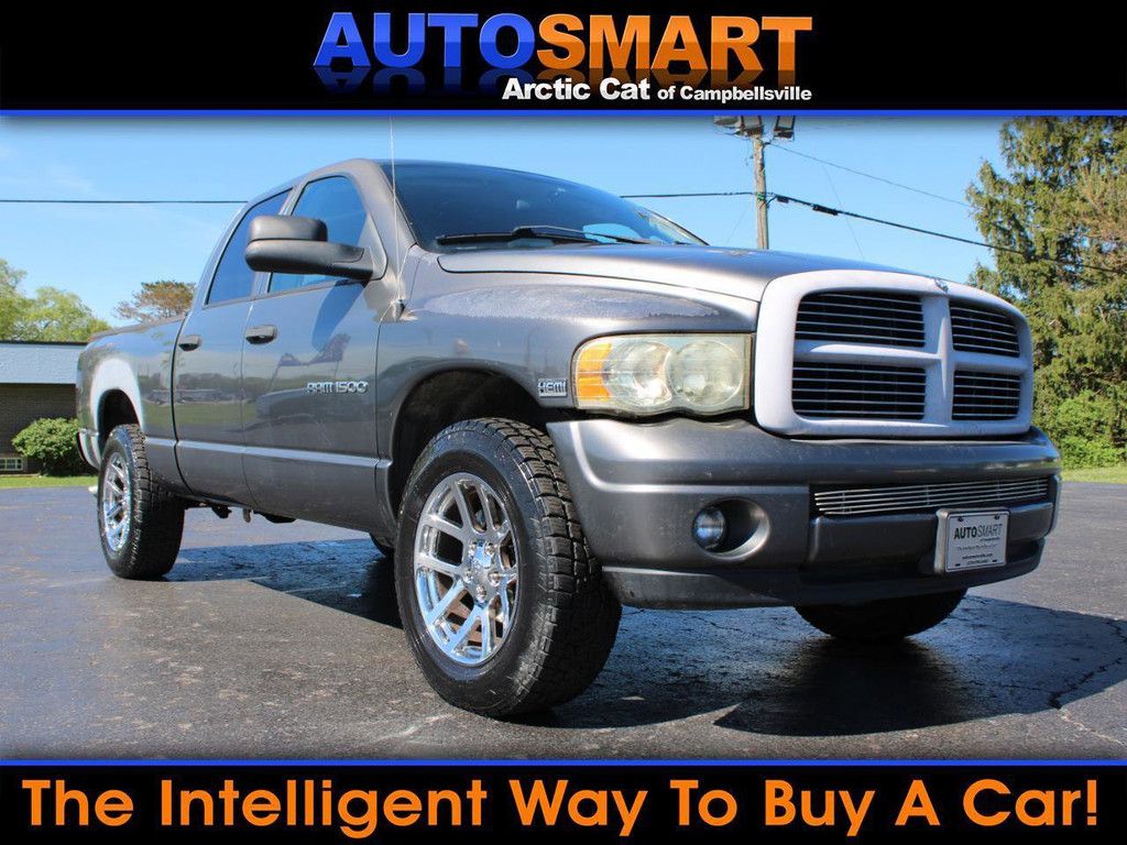 Image 2003 Dodge Ram 1500 truck 4x4 quad cab