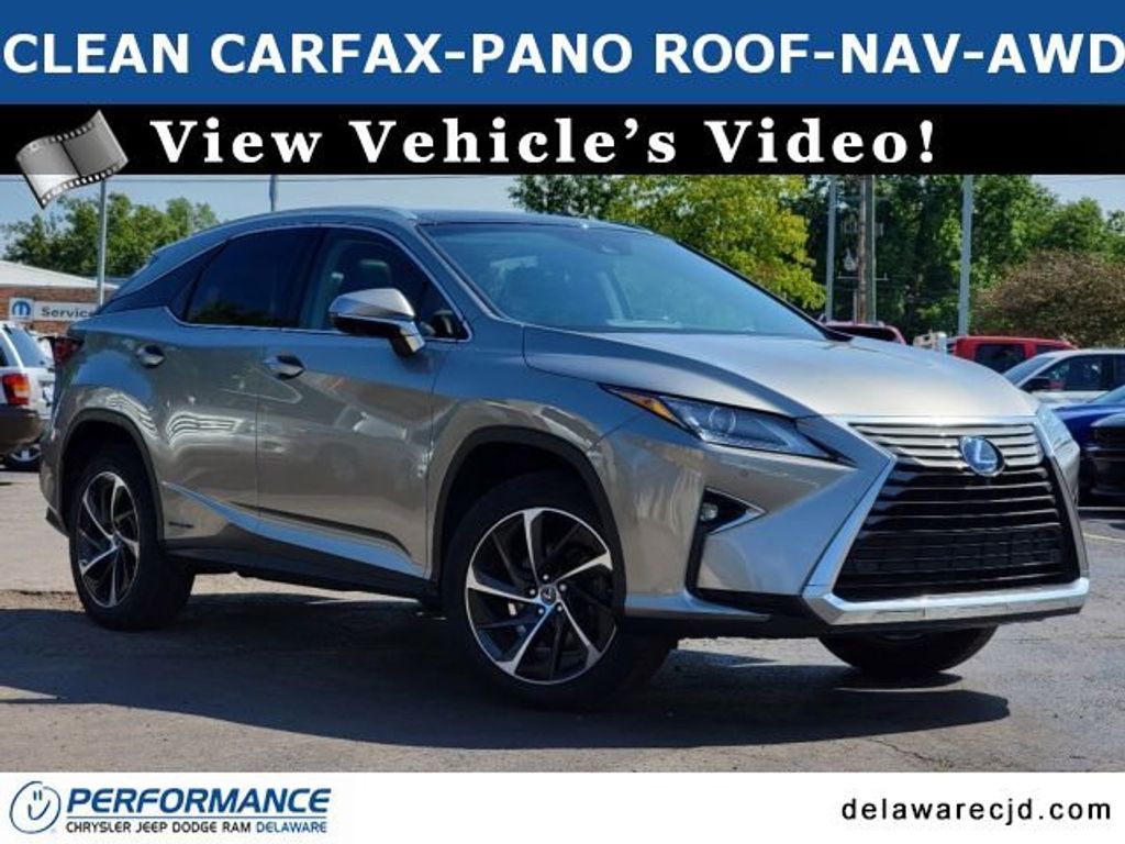 Image 2018 Lexus Rx hybrid 450h awd