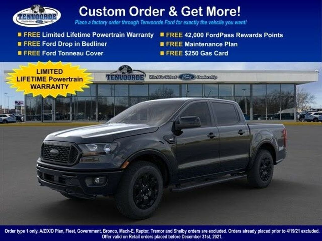 2021 Ford Ranger Xlt supercrew 4wd