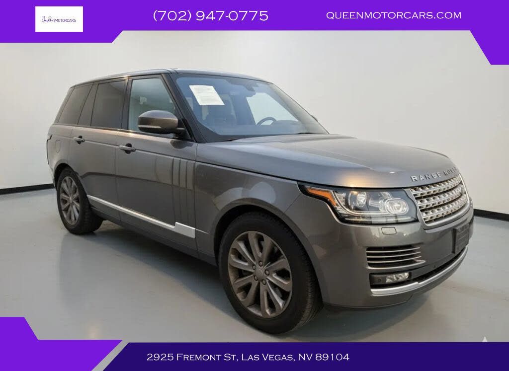 2016 Land rover Range rover 3.0L Supercharged HSE