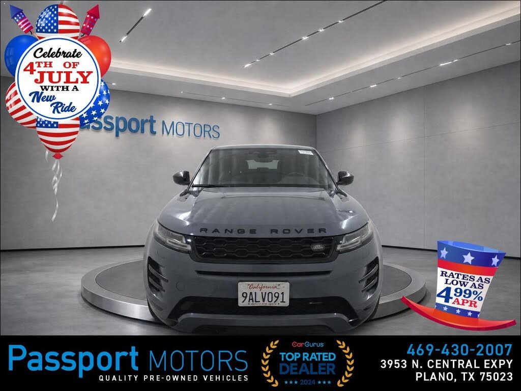 2022 Land rover Range rover evoque P250 r-dynamic se awd